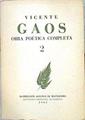 Obra Poética Completa vol. 2 Vicente Gaos | 45636 | Vicente Gaos