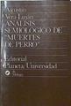 Análisis semiológico de ' Muertes de perro' | 124930 | Vera Luján, Agustín