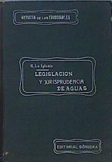 Legislación Y Jurisprudencia De Aguas | 60786 | La Iglesia G.