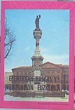 Efemérides Vascas Y Numeración Euzkérica | 47963 | Arana Sabino