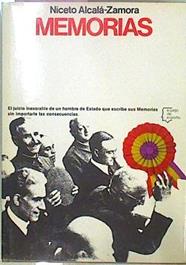 Memorias segundo textos de mis memorias | 46948 | Alcalá-Zamora Niceto