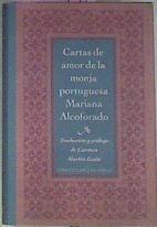 Cartas De Amor De La Monja Portuguesa Mariana Alcoforado | 50656 | Mariana Alcoforado
