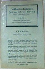 Fault Location Exercises in Radio and Television Servicing Volume 3 | 171251 | K J Bohlman