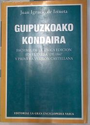 Noticia cosas memorables o Historia de Guipúzcoa. (Volumen 7) Guipuzkoako Kondaira | 88366 | Iztueta, Juan Ignazio