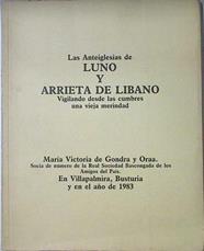 Las Anteiglesias De Luno Y Arrieta De Líbano | 40996 | Gondra Y Oraa, María Victoria