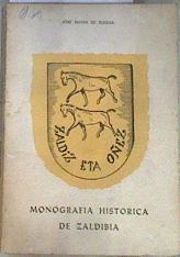 Monografia Historica de Zaldibia | 169209 | Jose Maria De Suquia
