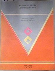 Luis de Zulueta Articulos ( 1904 - 1964 ) | 179399 | Zulueta, Carmen