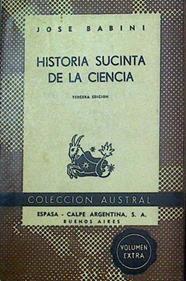Historia sucinta de la ciencia | 117975 | José Babini