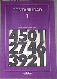 Contabilidad  1 FP1 rama administrativa y comercial Formación Profesional Primer curso Primer grado | 175455 | Garrido Díaz, Josefina