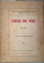 Cartas del Peru (1524-1543) Colección de documentos inéditos para la historia del Peru | 180837 | Raul Porras Barrernechea