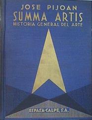 Summa Artis. Historia general del arte Vol. XII | 141105 | JOSE  PIJOAN