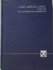 Historia De La Literatura Española | 6858 | Garcia Lopez Jose