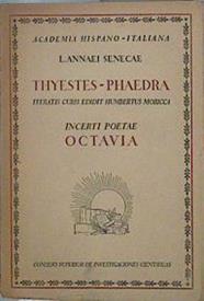 Thyestes -Phaedra  Tiestes, Pedra, Octavia | 107532 | Senecae, L. Annaei