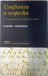 Confianza o sospecha | 74118 | Josipovici, Gabriel