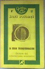 La Gran transformación | 185247 | Varela, Julia/Polanyi, Karl