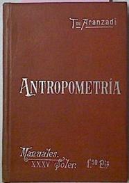 Antropometría | 47903 | Aranzadi Telesforo De