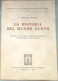 LA HISTORIA DEL MUNDO NUEVO | 180752 | BENZONI , GIROLAMO