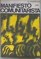 Manifiesto Comunitarista | 177045 | Guillermo Rovirosa