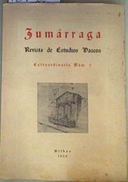ZUMARRAGA. Revista de Estudios Vascos. Extraordinario Nº 2. | 161366 | VVAA
