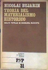 Teoria Del Materialismo Histórico Ensayo Popular De Sociología Marxista | 53070 | Bujarin Nicolai