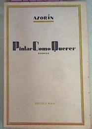Pintar Como Querer | 41764 | Azorín