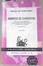 Martes de carnaval | 170898 | Valle-Inclán, Ramón del