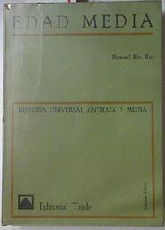 Historia Universal Antigua Y Media: Edad Media | 67383 | Riu Riu Manuel
