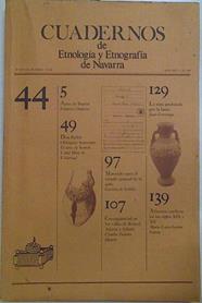 Cuadernos de etnología y etnografía de Navarra Nº 44 | 128617 | V.A.