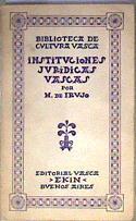 Instituciones jurídicas vascas | 186521 | Irujo, Manuel de