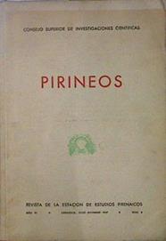 PIRINEOS. Revista de la Estación de Estudios Pirenaicos Año III julio - diciembre 1947 Nº 6 | 147030 | VVAA