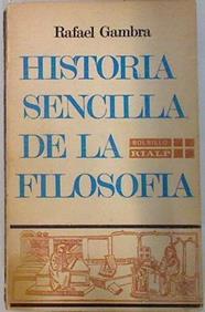 Historia sencilla de la filosofía | 74042 | Gambra, Rafael