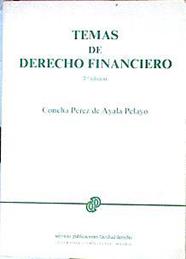 Temas De Derecho Financiero | 50516 | Pérez De Ayala Concha