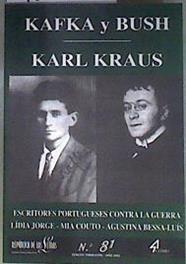 República de las Letras Nº 81 2003 Escritores portugueses contra la guerra Lilia Jorge, Mía Couto | 182851 | Andrés Sorel/Kafka y Bush/Karl Kraus/Lilia Jorge/Mía Couto/Agustina Bessa Luis
