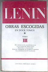 Obras Escogidas En Doce Tomos Tomo III 1905 1912 | 58169 | Lenin V I