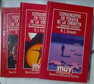 Experimentos En Terapia De La Conducta I Inhibición Recíproca II Métodos De Condicion | 68235 | Eysenck H J