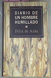 Diario De Un Hombre Humillado | 48320 | Félix De Azúa