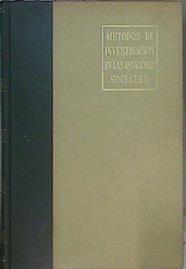 Métodos De Investigación En Ciencias Sociales | 63447 | Selltiz C/Jahoda M/Deutsch M C/Cook S.W: