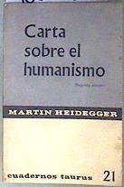 Carta sobre el humanismo | 185292 | Martin Heidegger