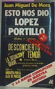 Esto Nos Dio López Portillo | 54725 | Mora Juan Miguel De