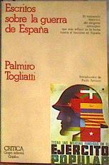 Escritos sobre la guerra de España | 185163 | Togliatti, Palmiro