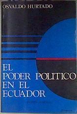 El Poder político en el Ecuador | 181298 | Hurtado Larrea, Osvaldo