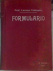 Formulario Terapeútica Clínica -4ª Edición | 48123 | Prof Lorenzo Velazquez