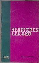 Herriaren lekuko El testigo del pueblo | 183240 | prologo Joxe Azurmendi, Rikardo Arregi Aranburu