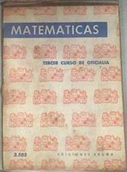 MATEMÁTICAS Tercer curso de oficialía | 175473 | MINISTERIO DE INDUSTRIA