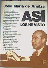 Así los he visto | 162245 | Areilza, José María de