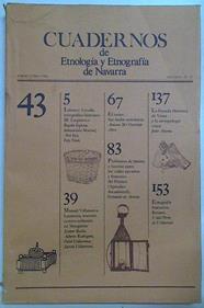 Cuadernos de etnología y etnografía de Navarra Nº 43 | 128619 | V.A.