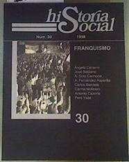 Historia Social. Núm 30. 1998 | 161315 | Javier Paniagua/José A. Piqueras