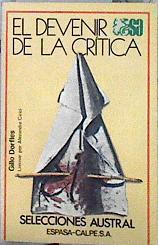 El Devenir de la crítica | 142861 | Dorfles, Gillo