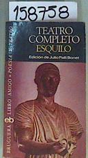 Teatro completo | 158758 | Esquilo