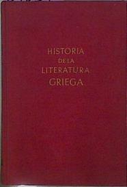 Historia De La Literatura Griega | 57037 | Cataudella Quintino